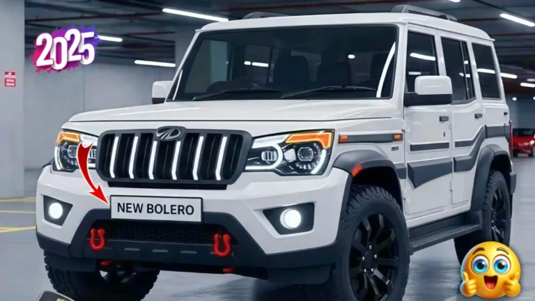 Mahindra Bolero 2025, 8-Seater SUV India, Mahindra Bolero 42 KMPL Mileage, Touchscreen Navigation SUV, Rear AC SUV India, Alloy Wheels Bolero, Dual Airbags SUV, 2025 Mahindra Launch, Family SUV India, Premium SUV 2025