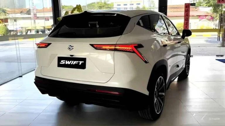 Maruti Swift 2025, New Swift Hybrid, Swift 39 KM/L mileage, Maruti Swift sunroof, Swift 2025 price in India, Swift 2025 EMI offer, Swift hybrid engine specs, Maruti Swift safety features, 2025 Swift interior, best mileage car India 2025.