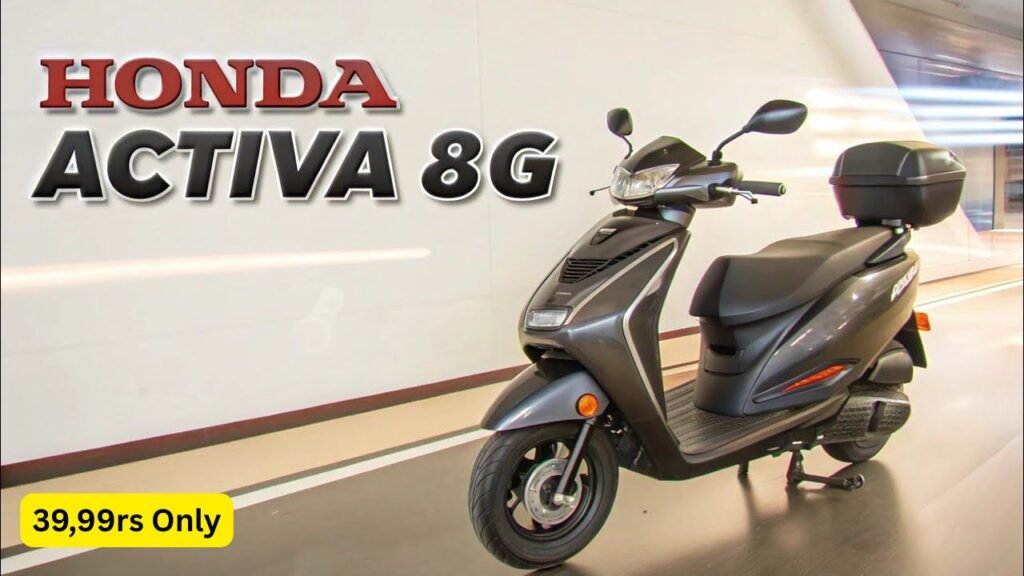 Honda Activa 8G 2025, Activa 8G mileage, Honda scooter EMI, Activa 2025 features, Honda Activa Bluetooth, Honda Activa price in India, best mileage scooter, 110cc scooter 2025, Activa 8G review, Honda Activa launch 2025